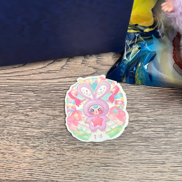 Baby Three Lily Rabbit Town V3 Series Plush Blind Box - Confirmed Purple Bunny - Picture 5 of 10